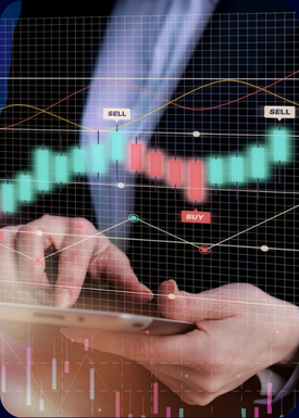 chart with buy and sell signals at local optima demonstrating the value of CPLs Crypto Analysis service by providing a due diligence analysis for decision making